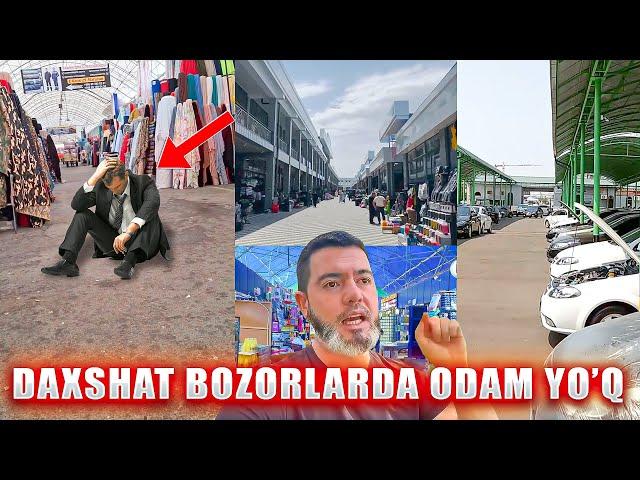 Diqqat Bozorlarda odam yo'q TEZKOR nega javob topildi TOSHKENT bozorlar #2024