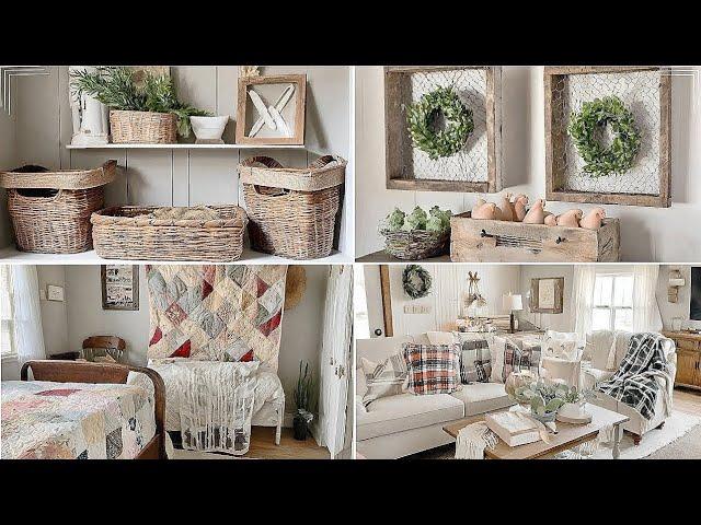 Vintage Farmhouse Decor on a Budget: 20 Thrifted, Upcycled, and Repurposed Ideas