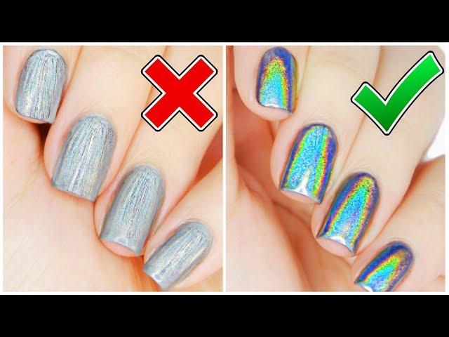 5 Things You're Doing WRONG With HOLO Powder!