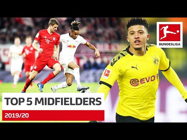 Top 5 Best Midfielders 2019/20 – Müller, Sancho and More