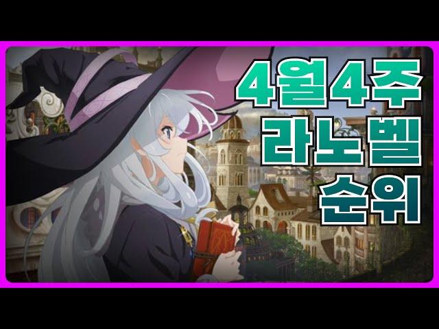 최신 인기 라이트노벨 ? [ 4월 4주 - 라이트노벨 순위 - 라이트노벨 추천 - 2023년 2분기 ]