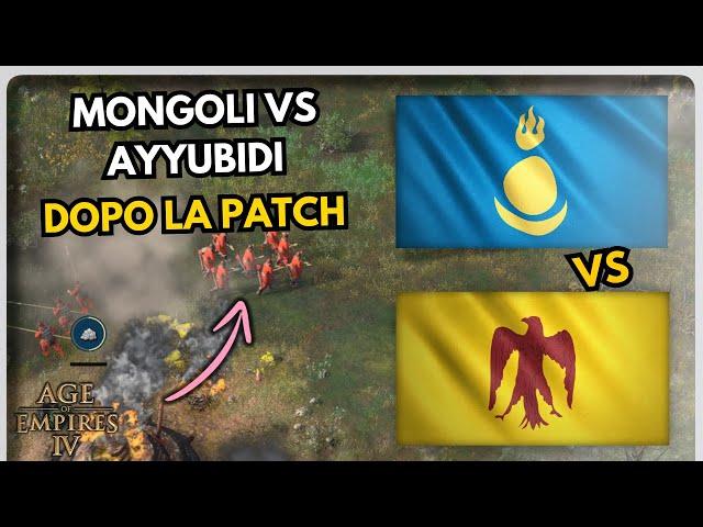 Mongoli contro Ayyubidi: com'è cambiato il matchup post patch? ► Age of Empires IV ◄ Gameplay ITA