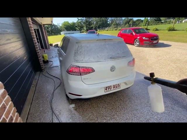 Filthy Car Wash For Dirty Volkswagen | Exterior Super Clean