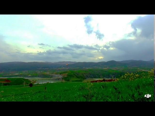 Beautiful Tile Memorial of New Bridge and Sardasht Nature