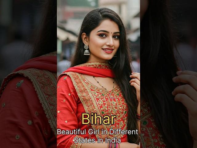 "AI-Generated Beauty: Stunning Girl Representing 5 Different States of India  #shorts #ytshorts