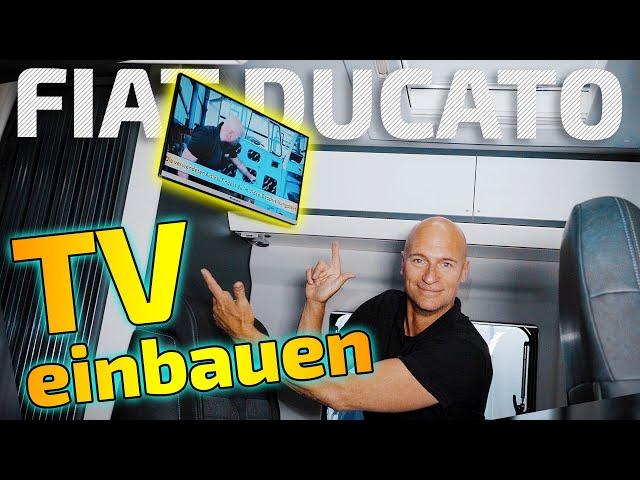 TV im Wohnmobil einbauen | Fiat Ducato | ARS24