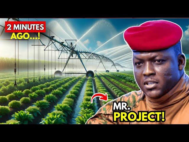 Africa Transformed: Ibrahim Traoré Launches the Largest Irrigation Revolution in History!