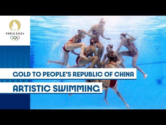 Gold to People's Republic of China  | Artistic Swimming | #Paris2024 Highlights