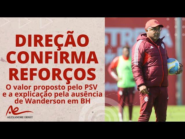 DIREÇÃO CONFIRMA DUAS NEGOCIAÇÕES | A EXPLICAÇÃO SOBRE A AUSÊNCIA DE WANDERSON | VALORES POR MATHIAS