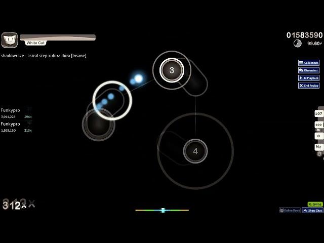 osu! shadowraze - astral step x dora dura