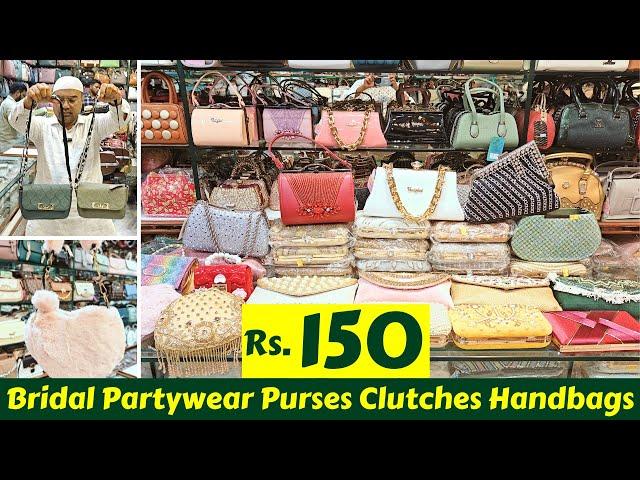 Hyderabad ₹ 150 Bridal Partywear Purses Clutches Handbags Sling Bags Charminar Market Single Courier