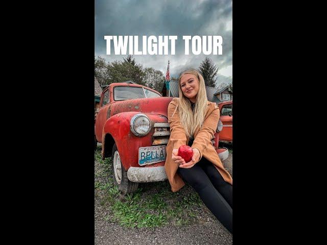 TWILIGHT TOUR Forks, Washington #twilight #forkswashington #bellaandedward #bellaandjacob #vampires