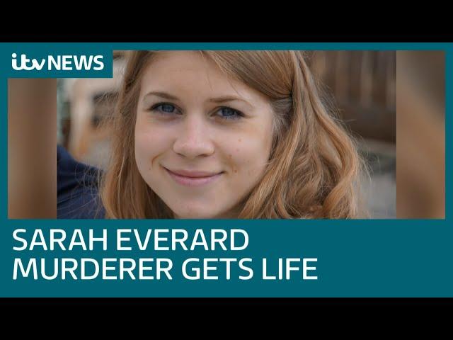 Met Police officer Wayne Couzens who murdered Sarah Everard sentenced to life behind bars| ITV News