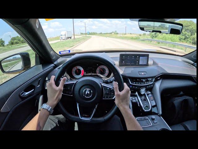 2022 Acura TLX Type-S - POV Driving Impressions