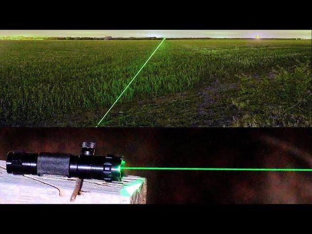  2021 Review | Pinty Green Laser Sight. Unboxing and Night Samples