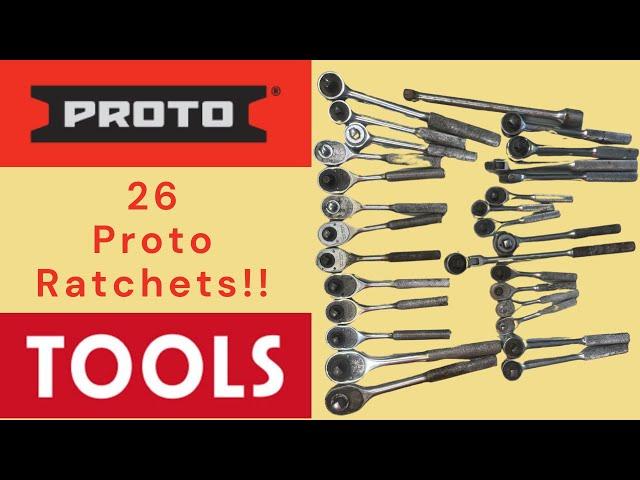 Massive Proto Ratchet Tool Haul – 26 Proto Ratchets