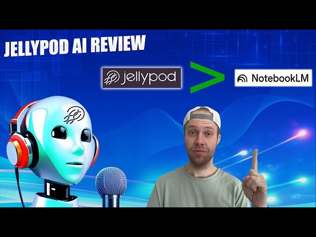 Jellypod Review: New AI Podcast Generator Better than NotebookLM?