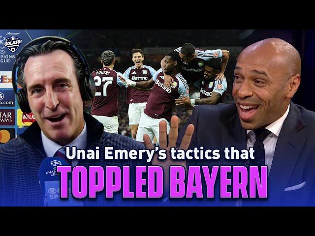 Unai Emery breaks down HOW he out-tactic'd Bayern Munich | UCL Today | CBS Sports Golazo