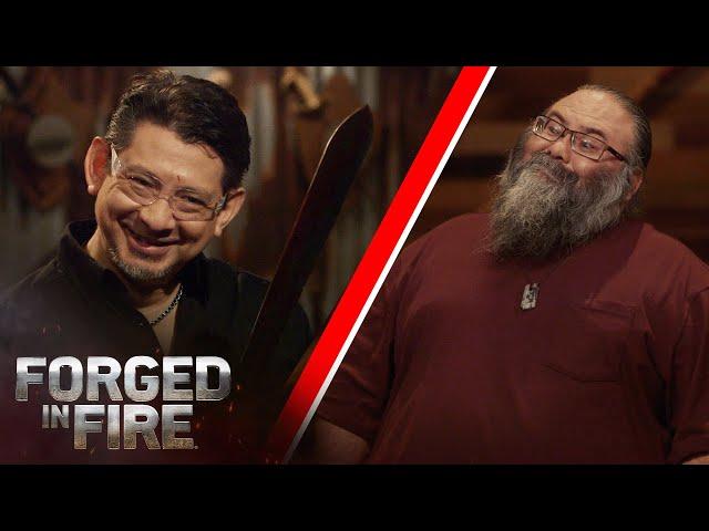 THE IDA SWORD SHOWDOWN (Dave Baker vs. Tobin Nieto) | Forged in Fire: Beat the Judges