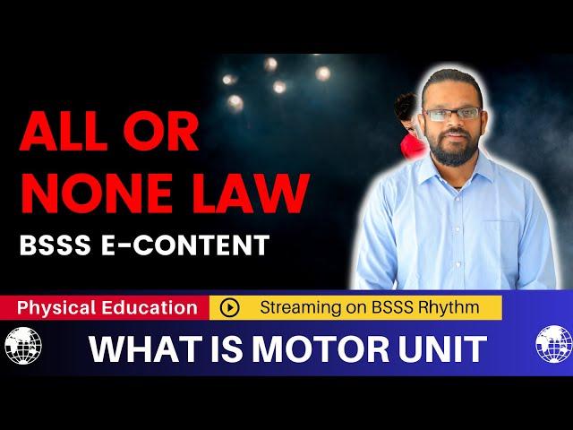 All or None Law | What is All or None Law | THE BHOPAL SCHOOL OF SOCIAL SCIENCES