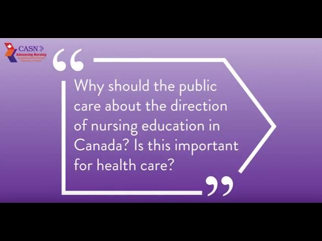 CASN Nursing Educators Speak #1