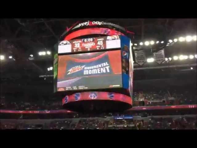 Washington Wizards Half Time Show ft. James Alleva 11 year-old trumpet prodigy