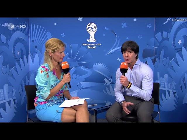 Joachim Löw - post-match interview - Brasilien vs Deutschland (WM 2014)