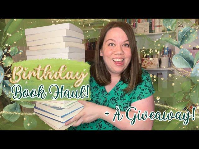 BIRTHDAY BOOK HAUL