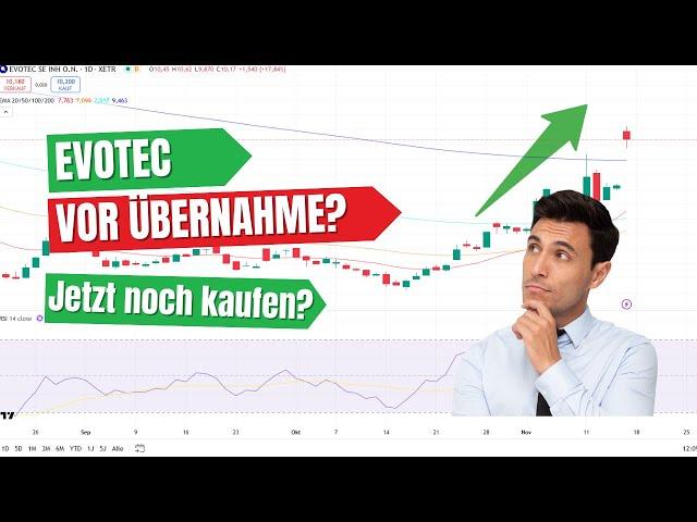 EVOTEC VOR ÜBERNAHME? Chartanalyse der Evotec Aktie -  Jetzt noch kaufen?