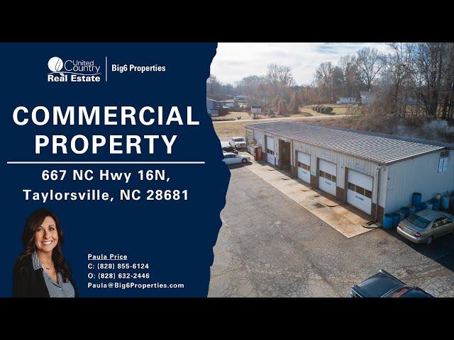 50+ Storage Units & 5 Bay Garage 1.7+/- Acres for Sale in Taylorsville NC