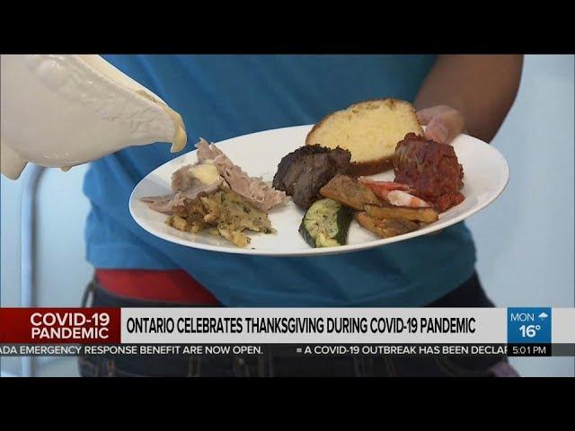 Ontario celebrates Thanksgiving during COVID-19 pandemic