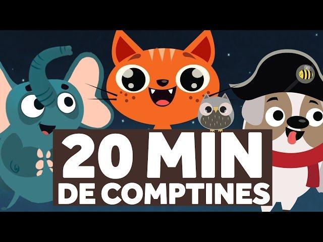 20 Minutes de Comptines pour les Enfants - Au Clair De La Lune - Le Monde des Zibous