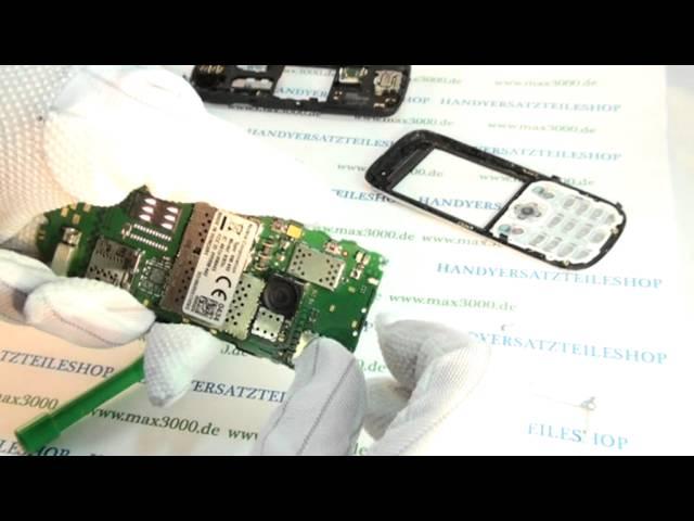 Reparaturanleitung für Nokia 6303 6303c-Display-Oberschale.mpg