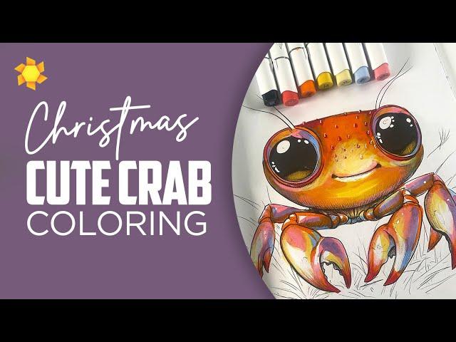 Christmas crab art! ...thank you for being so awesome!