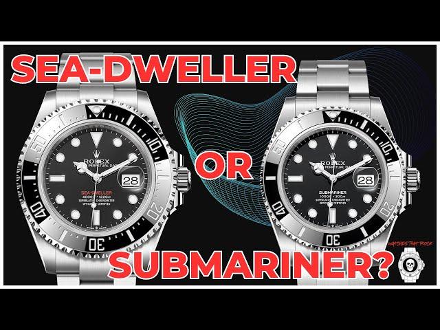 Rolex Submariner vs Sea-Dweller Review