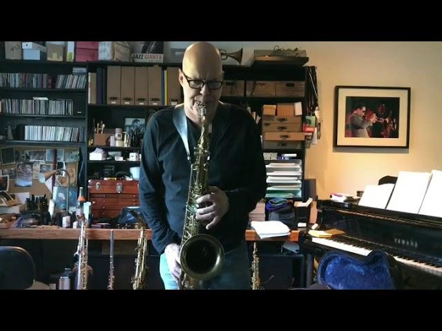 Bob Sheppard Playing RR "Seventh Ave South" .107 Replica MBII Tenor Sax Mouthpiece