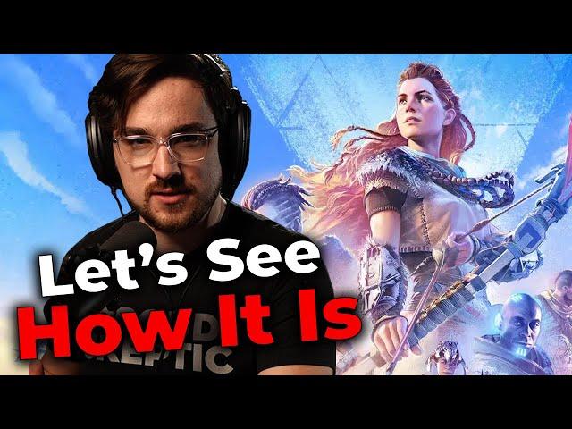 Trying Horizon Zero Dawn Remastered - Luke Reacts