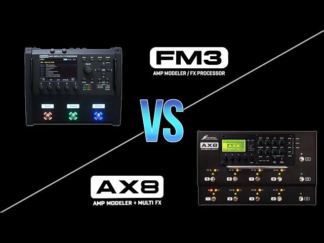 Fractal Audio FM3 vs AX8 | Raw Amp Comparison