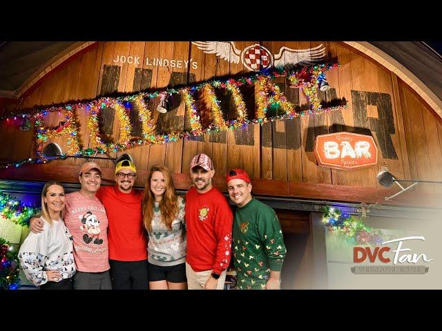 Jock Lindsay's Holiday Bar Tour & Review! | Disney Springs