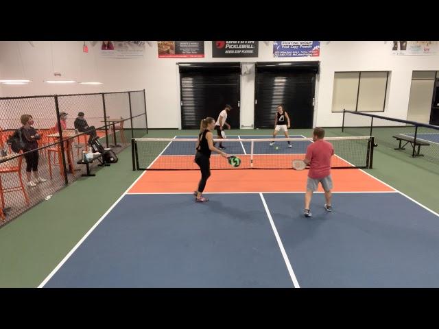 Legend’s winter classic mixed doubles 4.0 pickleball Gold medal match 2.2