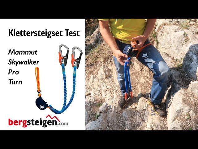 Klettersteigset Test Mammut Skywalker Pro Turn bergsteigen.com