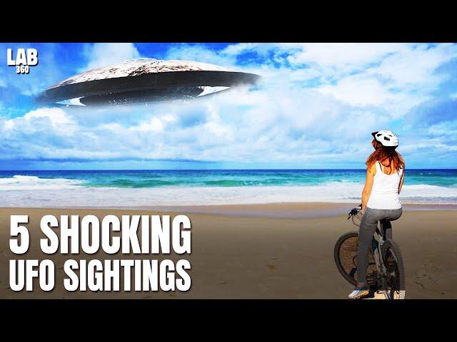 UNSETTLING UFO SIGHTING caught on camera - Shocking Footage!