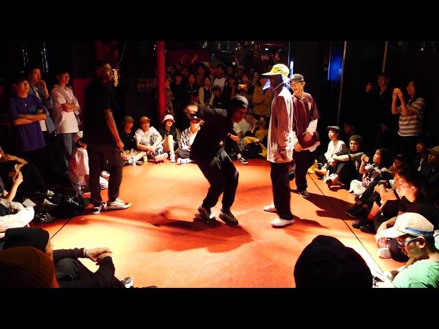 LEO&IKKI vs Justiciers(Kuty Rubix) BEST16 HIPHOP WDC 2019 World Dance Colosseum #WDC