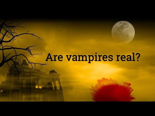 Are vampires real?