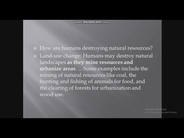 #Short Discover-Answer the question: Humans are damaging the environment!