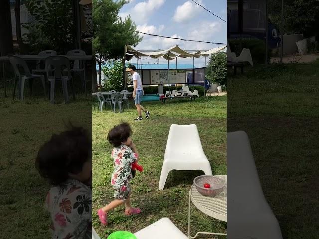 여름엔 물총놀이지 #농장생활 #물총놀이