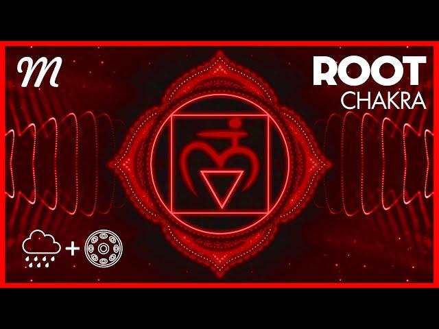 ️ 396HZ  REMOVE ANXIETY, FEAR & NEGATIVE ENERGIES  ROOT CHAKRA  RAIN SOUND