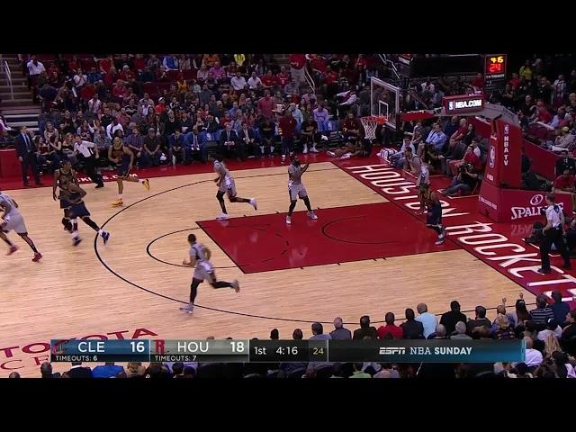 Quarter 1 One Box Video :Rockets Vs. Cavaliers, 3/12/2017 12:00:00 AM
