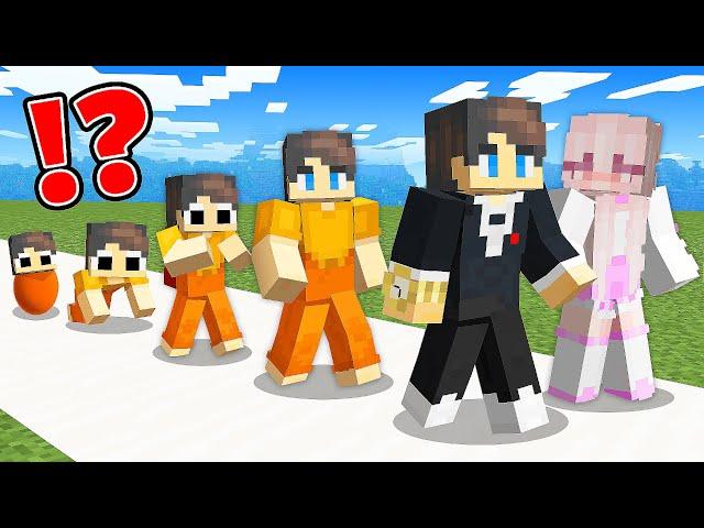 Life Cycle of Chip and Milo in Minecraft ? Milo and Chip Minecraft Challenge