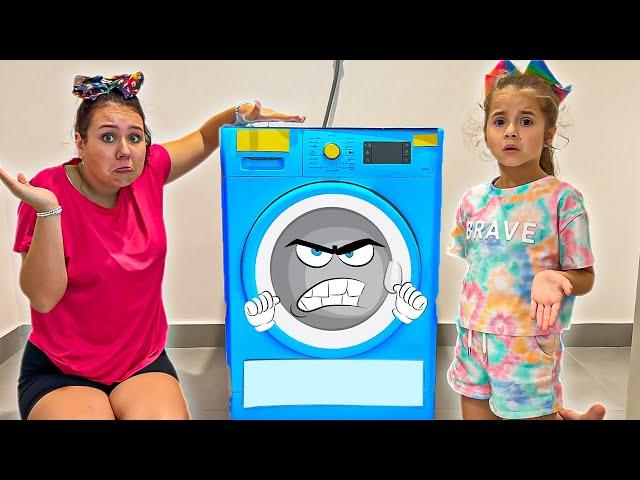 Ruby and Bonnie Washing Machine Story with good lesson